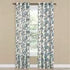 Renaissance Home Fashion Colette Printed Grommet Panel - 52" x 84", Jewel