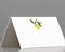 Nancy Nikko Place Cards with Lemon on Branch, Table Tent Style for Weddings, Showers, Dinner Parties, 12 Pkgs