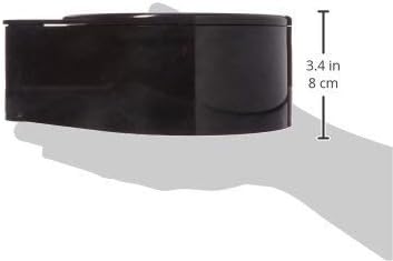 Margarita/Cocktail 3-Tier Bar Glass Rimmer Doznegg, Black