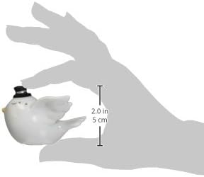 The Perfect Wedding Loving Birds Salt and Pepper Set, 1-7/8-Inch & 1-3/4-Inch - Appletree Design