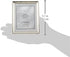Lawrence Frames Polished Silver Plate Picture Frame, 4x5, Bead Border Design