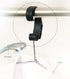 Travel Tool Over Shower Door Hook, Heavy Duty Clip Hooks for Clothes, Bottle Opener & Phone Stand - 2 Pack