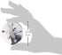 Mariposa Sand Dollar Napkin Weight, Silver, One Size