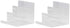 Acrylic Wallet Display Stand Holder, Acrylic Jewelry Display Riser Shelf Showcase Fixtures (2pcs 3-Tiers)
