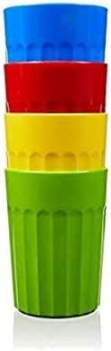 Arrow Home Products 10 oz Tumblers, Assorted, 4 Pack