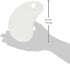 Fox Run Dough and Bowl Scraper, Curved Design, White