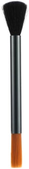 Grinder Brush, Coffee Brush for Espresso Machine, Toaster, Dual Head Dusting Tool with Aluminum Handle