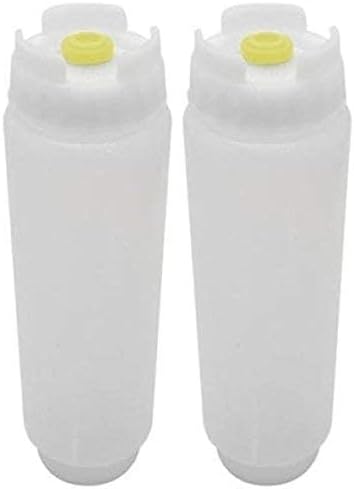 FIFO - 16 oz Squeeze Plastic Bottle for Kitchen (2-Pack)