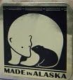 Alaskan Ulu, Inupiat Style, 6" with Polar Bear Etched Handle