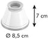 Tescoma 630591.00 Panna Cotta Mold, Set of 4 Cups with Lid