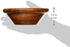 Lipper International Small Cherry Finished Salad Bowl, Single Bowl, 7" Diameter x 2 1/2" Height