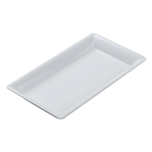 American Metalcraft MEL19 Endurance Melamine Rectangular Platter - 14.25" x 7.5"