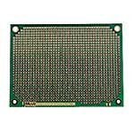 Jameco Valuepro PCB-1266-R General-Purpose Prototyping Board, 0.062" Thick Board, 0.1" Hole Spacing, 3.30" W x 4.50" L