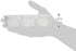 Imonata Triangle Sushi Mold, 7 x 2-1/4 x 1-1/2in, White