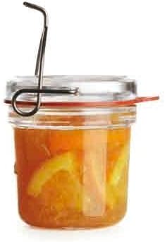 Luigi Bormioli Lock Eat Canning, Preserving & Serving Food Jar, 11.75 oz