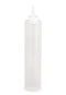 Tablecraft 24 oz Natural Cone Tip Squeeze Bottle, Set of 12