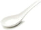 Sunrise Kitchen Supply 12 Pieces Super White Ceramic Spoons (5.0" L)