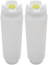 FIFO - 16 oz Squeeze Plastic Bottle for Kitchen (2-Pack)