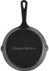 Utopia Kitchen Saute Fry Pan - Chefs Pan, Pre-Seasoned Cast Iron Skillet, 10.25 Inch Frying Pan for Indoor & Outdoor
