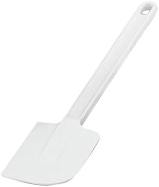 Vollrath 52009 Rubber Scraper Spatula, 9.5" White, 6 Pack
