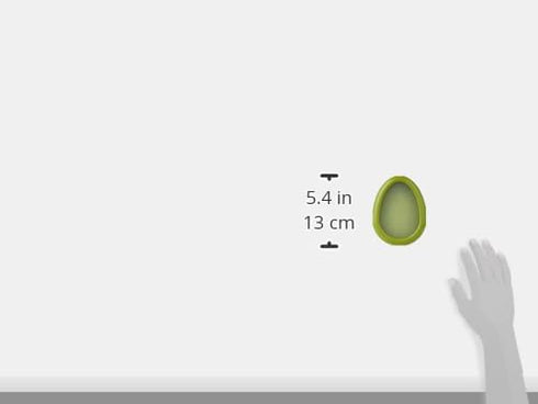 Joie Fresh Stretch Pod Avocado Storage Container - Silicone Food Saver, Keeps Leftover Produce Flavorful, BPA-Free