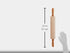 J.K. Adams Medium Gourmet Rolling Pin, 12-Inch by 2-3/4-Inch, Maple Wood