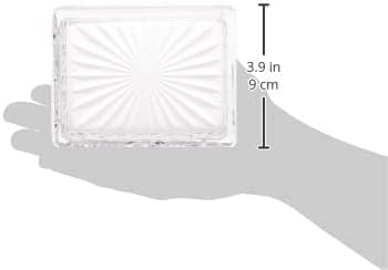 Godinger Dublin Soap Dish/Tray, 1.25" x 3.5" x 4.5"