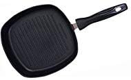 Satre Online And Marketing Nonstick Square Grill Pan, Black, 15.2 x 9 x 1.5 Inch, Aluminum by Shourya Trading