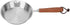 Sonew Mini Stainless Steel Frying Pan, 16CM Non Stick Egg Pan with Solid Wood Handle for Induction Cooker