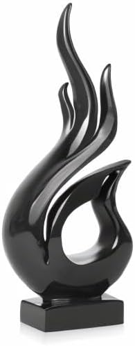 DreamsEden Home Decor Modern Sculpture, Resin Art Tabletop Shelf Decoration Accent Ornament for Living Room Entry Table