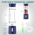 Vortex A7-BLUE Portable Blender, BPA Free, Rechargeable with Six Stainless Steel Blades, 500ml for Smoothies and Juice