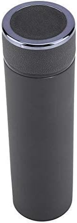 Fdit Stainless Steel Vacuum Water Bottle, Tea Coffee Leak Proof Car Office Cups (Grey)