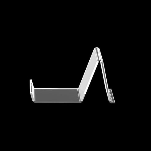 Wresty 2 Pair/4 Pcs Acrylic Shoe Store Display Stands Clear Sandal Display Stands High Heel Display Rack Holder