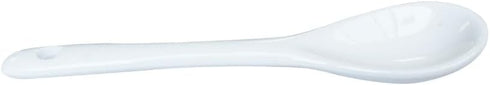 Albedel 6 4.7 inch White pcs Porcelain Egg Spoons Ceramic Spoons Coffee Dessert Yogurt Tea Milky Tea
