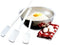 Vollrath 52109 Spoonula, 9.5" White, 6 Pack