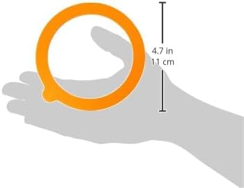 Kilner Replacement Rubber Seals for 102-Fluid Ounce Jars, 4-1/4-Inches, Pack of 6