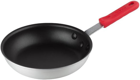 Winco AFP-8NS-H Commercial-Grade Aluminium Fry Pan/Skillet, 8", Silver by Winco