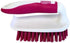 Dependable Industries Inc. Essentials Scrub Brush with Comfort Rubber Grip, Heavy Duty for Bathroom Cleaning