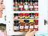 Spice Clips, 30 Spice Gripper Clip Strips Organizer for Pantry and Cabinet Organization