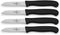 Sword & Crown Professional Paring Knife Set of 4, Easy to Grip, Super Sharp, Rust Free, Dishwasher Safe