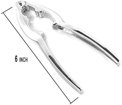 LUXXII Set Sets (1) Stainless Steel Seafood Tools Walnut Cracker Lobster Crackers Crab Crackers Nut Crackers Tools