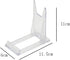 2 Pieces Acrylic Easel Display Stand Plastic Plate Display Stands Mini Easel Stand Mini Easel Stand Adjustable Picture Stand Coin Display Stand, Transparent