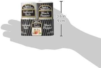 Spice Supreme Pack Salt & Pepper Double