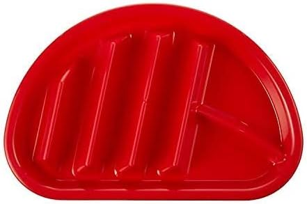 Fiesta Taco Plate - Arrow Home Products 12 Pack, BPA Free Plastic, Includes 3 Taco Holders