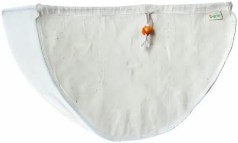 Greek Yogurt Strainer Pouch - Organic Cotton (16"X9") / Reusable Cheesecloth Alternative