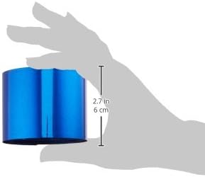 Beistle Gleam 'N Streamer Metallized Streamer, 2-Inch by 200-Feet, Blue (55365-B)