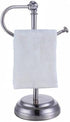 SunnyPoint Heavy Weight Classic Decorative Metal Fingertip Towel Holder Stand for Bathroom, Kitchen, Vanity (Brush
