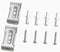 Roller Shades Accessories - Replacement Installation Brackets - Easy to Install Roller Blinds Repair Kit