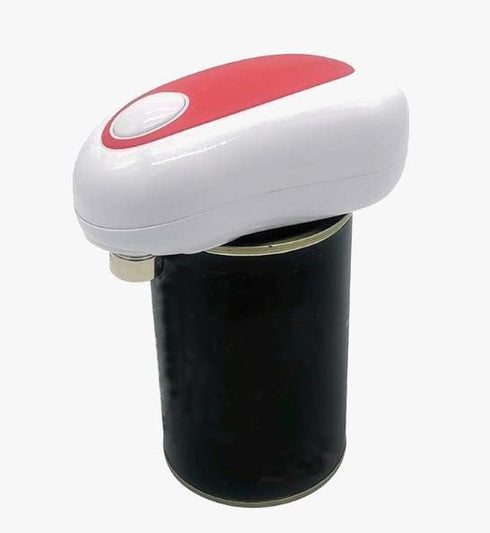 KitchenHelper Portable Compact Electric Cordless Can Opener, and bonus bottle opener, Cranberry by Generic