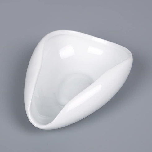 2pcs Ceramic Coffee Scoops, Coffee Bean Weighing Bowls, Coffee Powder Spoon